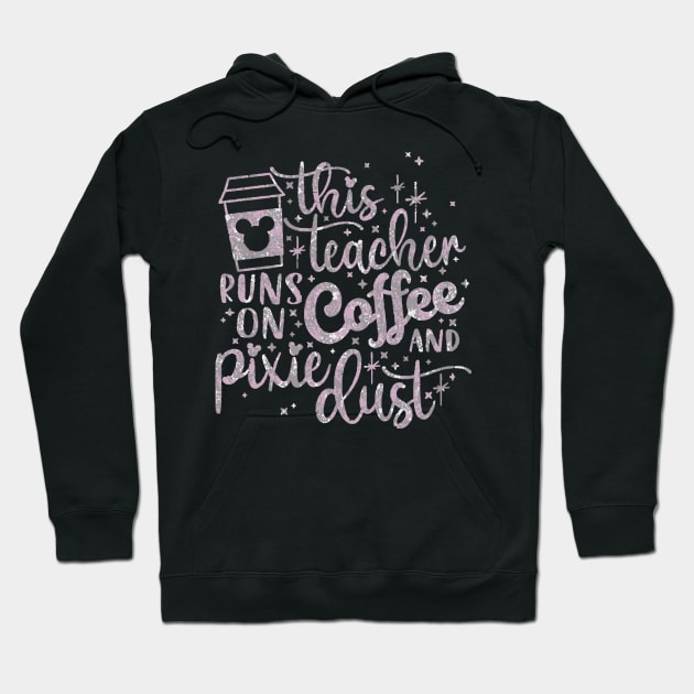 Teacher runs on Coffee Hoodie by metengs